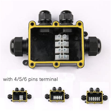 4 way outdoor waterproof ip68 cable wire connector junction box|waterproof junction box.